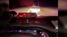 Lambton County OPP stopped a driver in St. Clair Township after allegedly travelling 167 km/h in a posted 80 km/h zone on Dec. 5, 2022. (Source: West Region OPP)