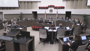 City councillors met for general committee on Wed. Dec. 7, 2022 (Jonathan Guignard/CTV News Barrie) 