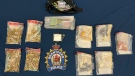 Items seized during a drug trafficking investigation in Brantford. (Provided by Brantford Police Service)