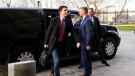 Prime Minister Justin Trudeau arrives for a cabinet meeting on Parliament Hill in Ottawa on Thursday, Dec. 8, 2022. THE CANADIAN PRESS/Sean Kilpatrick