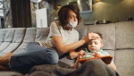 File photo, mother and sick child.  Source: Pexels