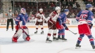 The Kitchener Rangers in a photo from the team's Twitter account.