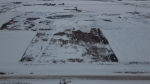 An aerial view of the Prairie Green Landfill on Dec. 6, 2022 (CTV News Winnipeg Photo)