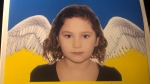 Mariia Legenkovska is seen in a family handout photo. A Montreal-area man charged in a hit-and-run where the 7-year-old Ukranian girl was killed walking to school has been granted bail. THE CANADIAN PRESS/HO-Legenkovska Family
