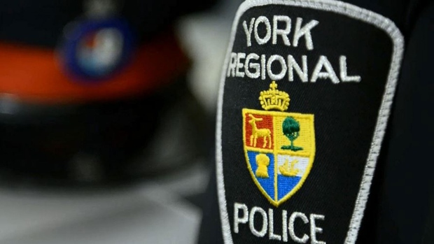 A York Regional Police badge is seen in this undated file image. Dec. 21, 2022. 