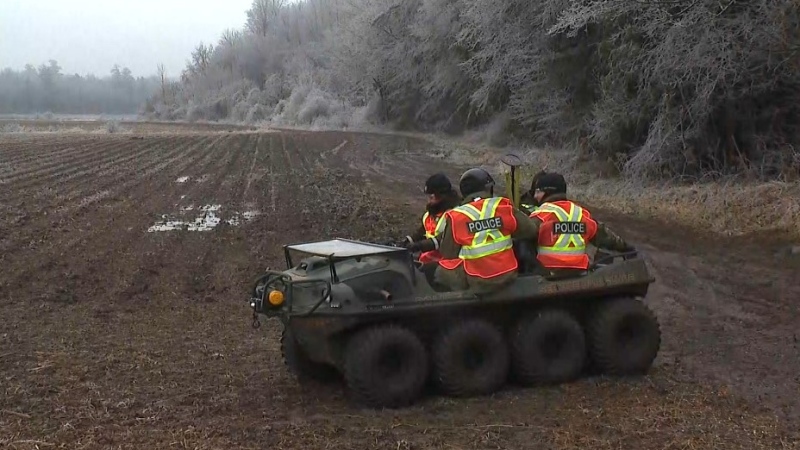 Quebec RCMP say they rescued man trying to cross U.S. border on foot through woods