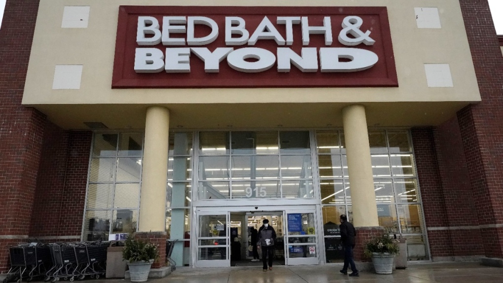 A Bed Bath & Beyond store in 2021