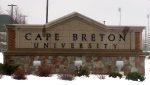 A sign outside of Cape Breton University is pictured in an undated file image. (CTV Atlantic) 