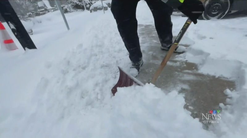 How to shovel and not get hurt 