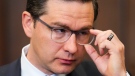 Conservative leader Pierre Poilievre holds a press conference on Parliament Hill in Ottawa on Tuesday, Jan. 10, 2023. THE CANADIAN PRESS/Sean Kilpatrick