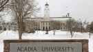 Acadia University is seen in Wolfville, N.S. (THE CANADIAN PRESS/Andrew Vaughan)