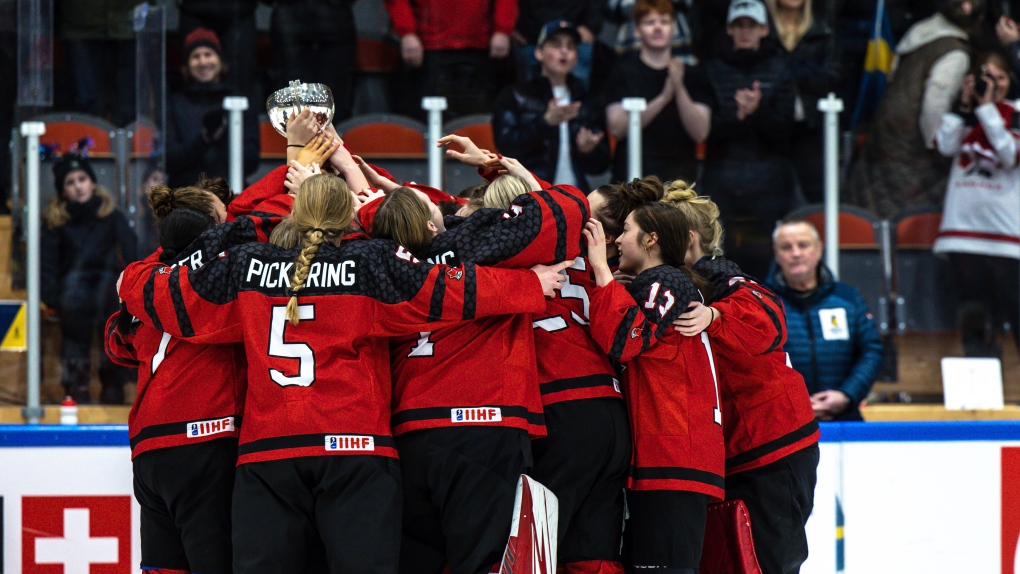 Canada, Sweden, U-18 women's hockey
