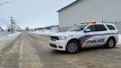 Prince Albert police are asking the public to avoid the 400 block of South Industrial Drive as there will be a heavy police presence due to an officer-involved shooting. (Stacy Hein/CTV News)