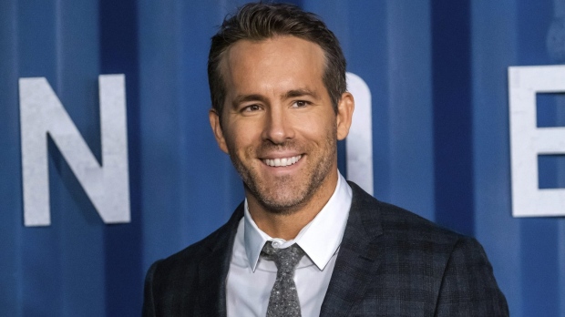 Actor Ryan Reynolds attends a premiere at The Shed at Hudson Yards on Tuesday, Dec. 10, 2019, in New York. THE CANADIAN PRESS/AP-Invision-Charles Sykes