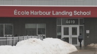 The joint-use school in Harbour Landing is reaching capacity. (Allison Bamford / CTV News) 