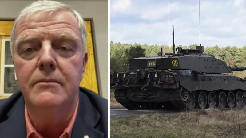 Hillier: Leopard tanks could win war for Ukraine