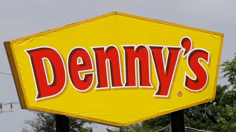 Towering Denny's sign topples in high wind killing 1, injuring 2 others