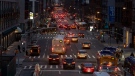 Cars drive through Manhattan on Tuesday, Jan. 17, 2023, in New York. (AP Photo/Andres Kudacki)