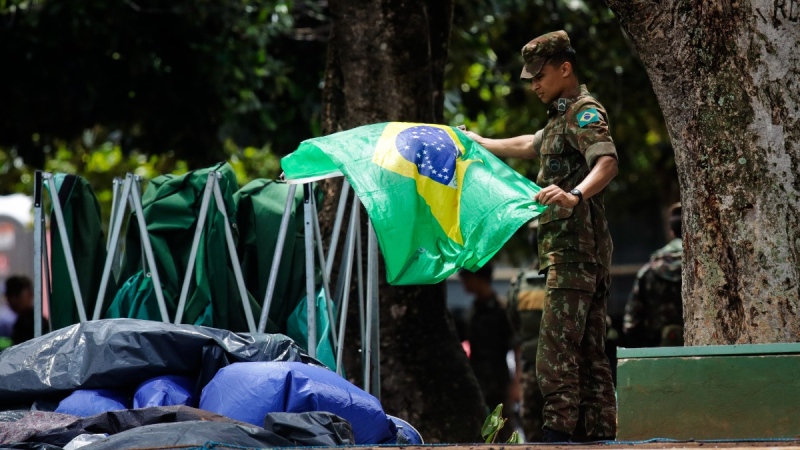 Brazil's army chief fired in aftermath of capital uprising