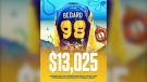 A SpongeBob SquarePants themed Connor Bedard jersey sold for $13,025 in a charity auction on Jan. 21, 2023. (Source: BarDown Twitter)