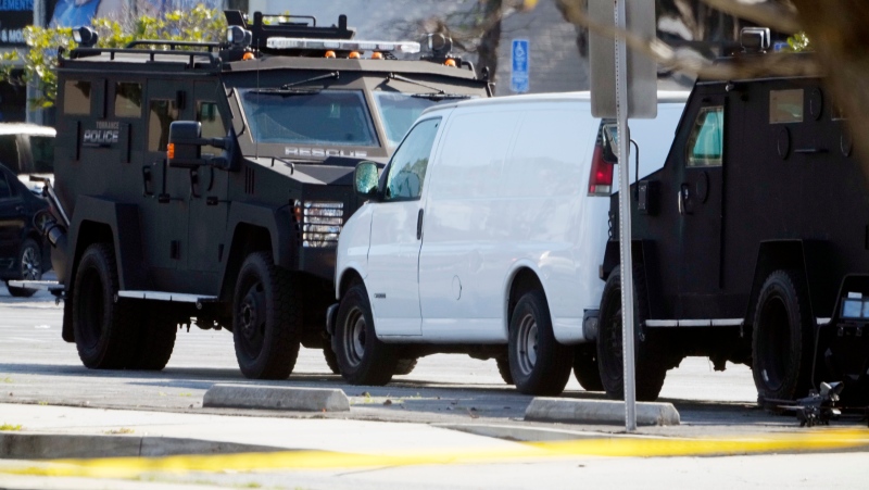 Gunman kills 10 near Lunar New Year festival in California; police surround and enter white van