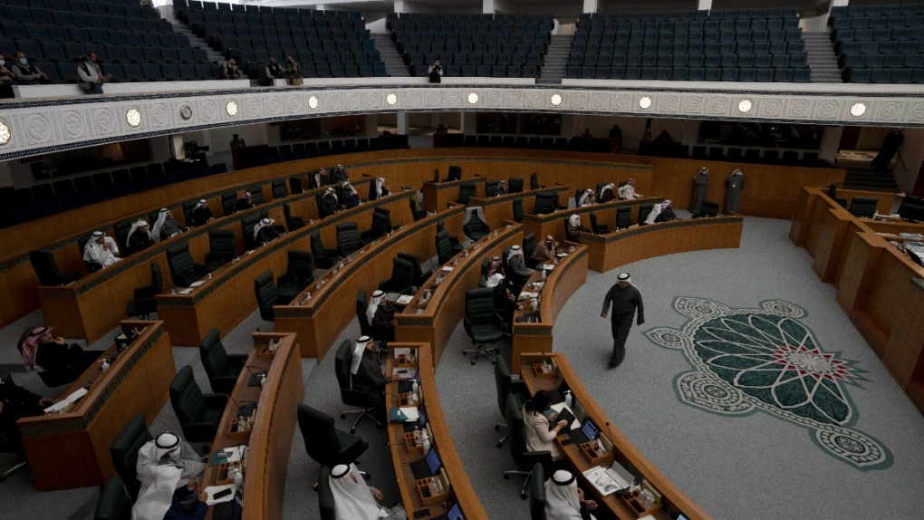 Kuwait's National Assembly in Feb., 2022