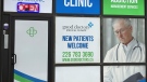 Good Doctors Medical Clinic, located inside Healthgate Pharmacy at 810 Ouellette Avenue in Windsor, Ont. on Monday, Jan. 23, 2023. (Sijia Liu/CTV News Windsor)