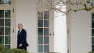 U.S. President Joe Biden walks to the Oval Office after arriving at the White House, Monday, Jan. 23, 2023, in Washington. (AP Photo/Evan Vucci)