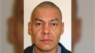 Mercredi is described as Indigenous, five feet, nine inches tall and weighing 220 pounds with a heavy build. He has brown eyes and short black hair. He currently resides in the Heritage neighbourhood in Regina. (Source: Regina Police Service)