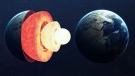 The rotation of Earth's core may have paused, scientists in China have suggested. (Adobe Stock/CNN)