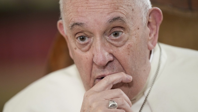 Homosexuality not a crime, Pope Francis says