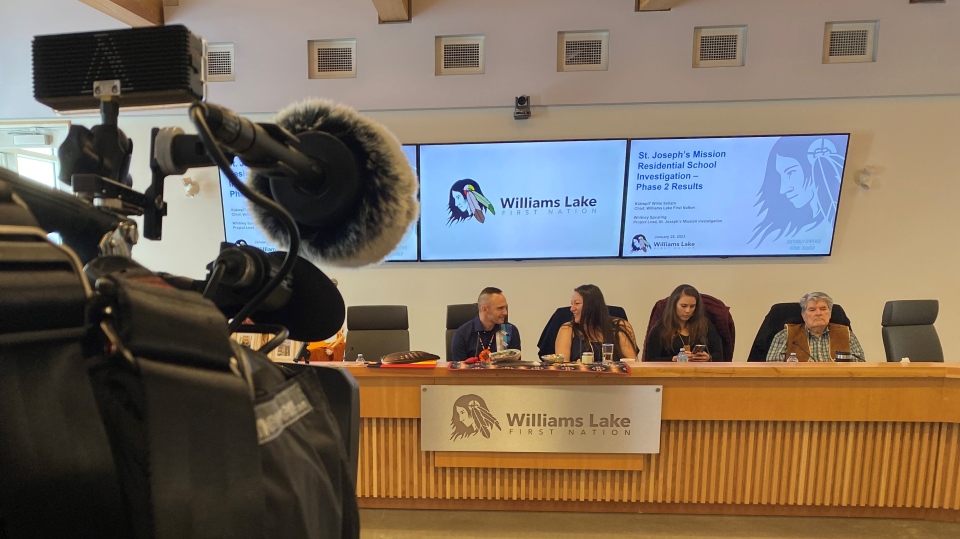 Williams Lake First Nation press conference
