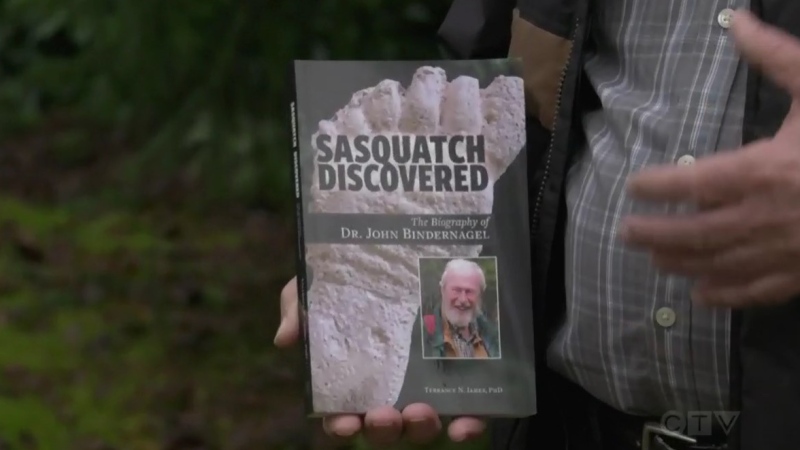 Vancouver Island sasquatch researcher recognized in new book