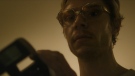Evan Peters as Jeffrey Dahmer in 'Monster: The Jeffrey Dahmer Story' is pictured here. (Netflix)