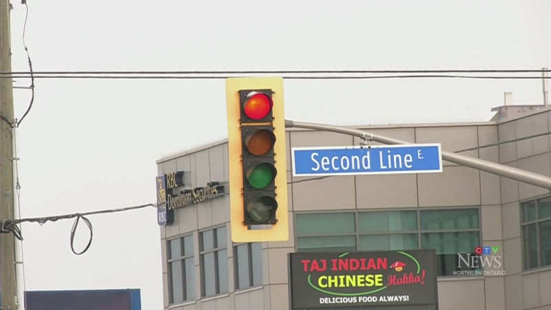 A busy Sault Ste. Marie intersection could be getting a makeover. City officials have taken the next steps towards expanding the junction, or adding to neighbouring roads, but they need public input to do so. (Photo from video)
