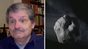 Former NASA employee on asteroid 'it's a big rock'