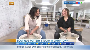 Boutique Pottery Studio in Chinatown