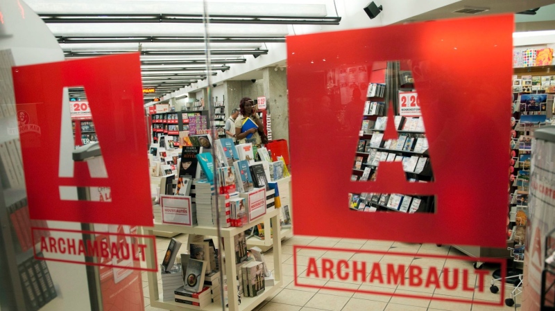 An Archambault book and music store is seen Tuesday, May 19, 2015 in Montreal. THE CANADIAN PRESS/Ryan Remiorz