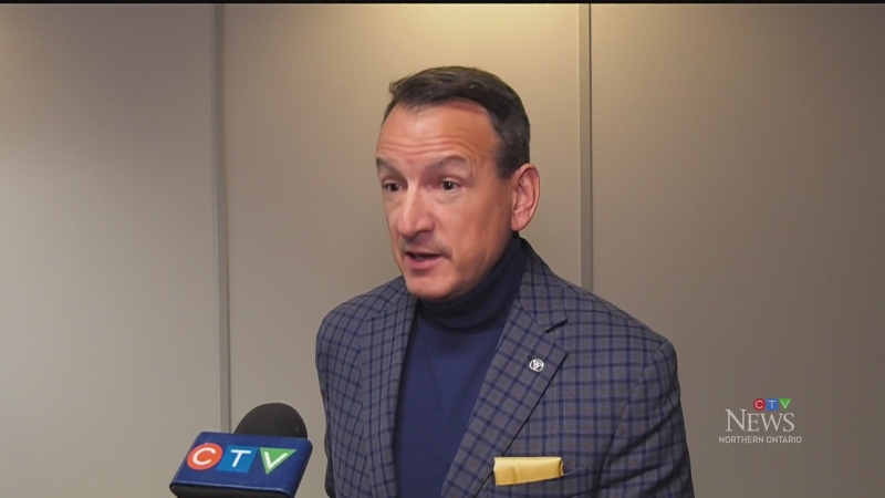 Greg Rickford, Ontario's minister of Indigenous Affairs, announced applications are being accepted under the Indigenous Economic Development Fund and the Indigenous Community Capital Grants Program. Combined, they have more than $9 million available. (Photo from video)