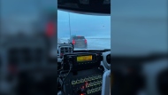 A driver south of Regina was caught travelling 151km/h in a 110km/h. (Source: CTSS/Twitter)