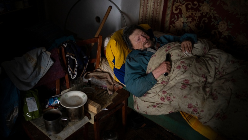 Russians gone from Ukrainian village, but fear and hardship remain