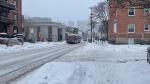 A snowy Sunday in Ottawa. Jan. 29, 2023. (Josh Pringle/CTV News Ottawa)