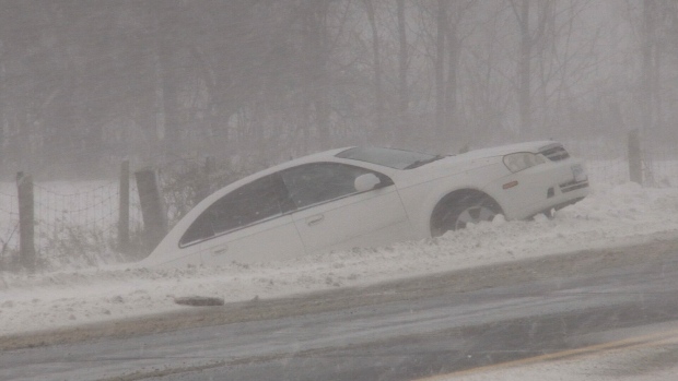 Barrie snow squall in this file photo. (CTV NEWS BARRIE)