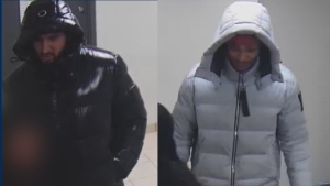 Images released by Waterloo regional police in connection to a robbery. (Source: Waterloo Regional Police Service) (Jan. 30, 2023)