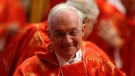 Canadian Cardinal Marc Ouellet attends a Mass inside St. Peter's Basilica, at the Vatican, on March 12, 2013. THE CANADIAN PRESS/AP-Andrew Medichini