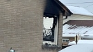 A fatal house fire on Tremont Road in London is being investigated. Jan. 30, 2023. (Gerry Dewan/CTV News London)