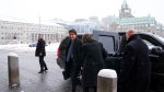 Prime Minister Justin Trudeau arrives to Parliament Hill in Ottawa on Monday, Jan. 30, 2023. The House of Commons resumes today following the winter recess. THE CANADIAN PRESS/Sean Kilpatrick