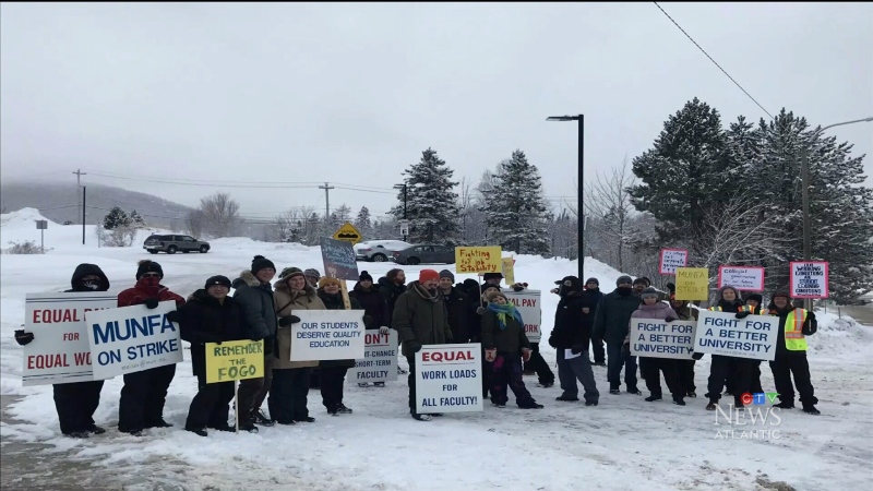 Cape Breton University faculty strike continues