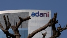 Outside Adani Corporate House in Ahmedabad, India, on Jan. 27, 2023. (Ajit Solanki / AP)