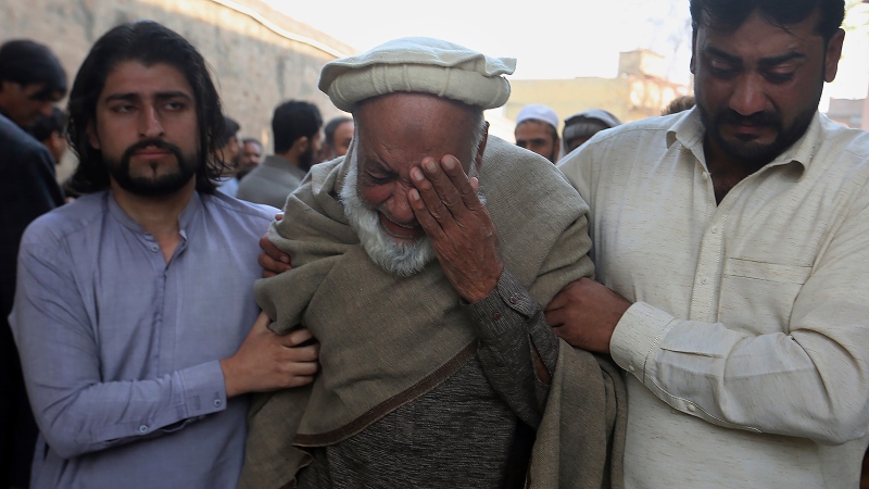 Pakistan blames 'security lapse' for mosque blast; 100 dead